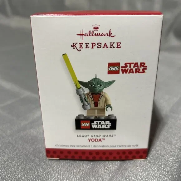 2013 Hallmark Keepsake Star Wars Lego Yoda Christmas Ornament - Picture 7 of 12